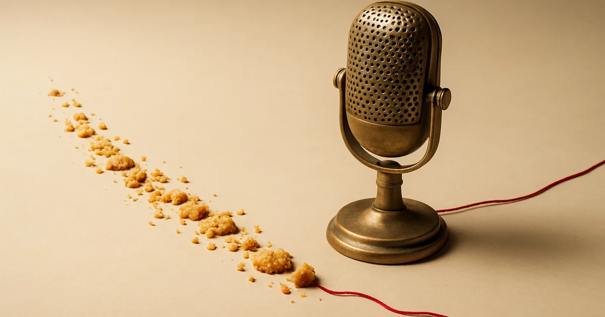 A crumb trail leading to a microphone — website tracking under CIPA.