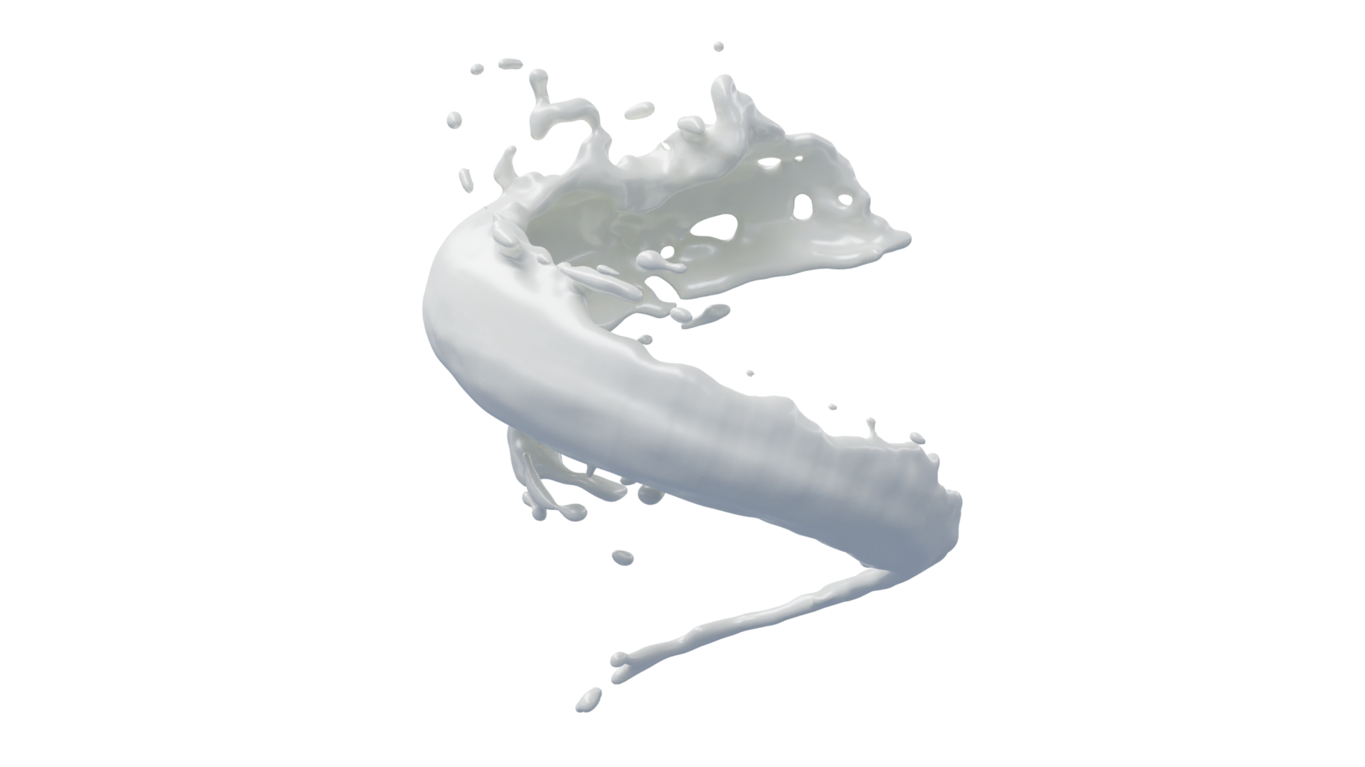 milk splash with droplets free png